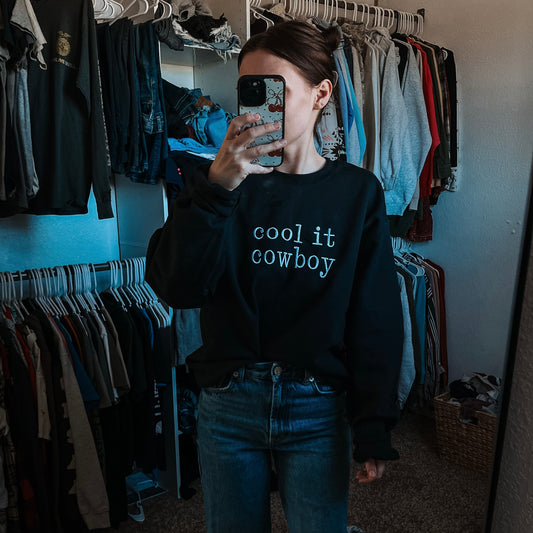 Cool It Cowboy | Embroidered