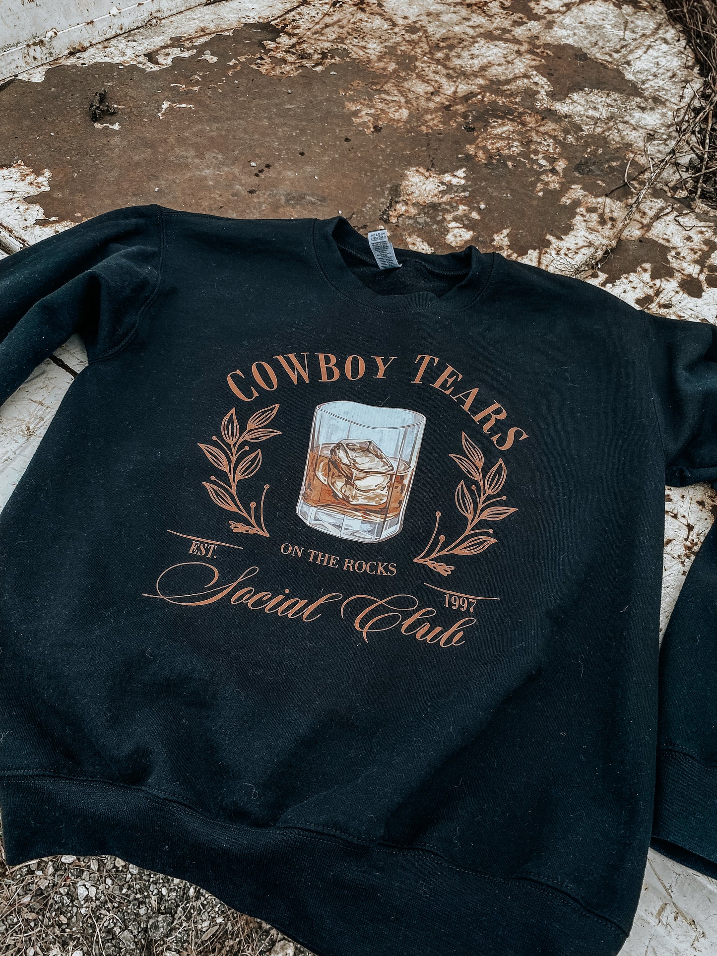 Cowboy Tears On The Rocks