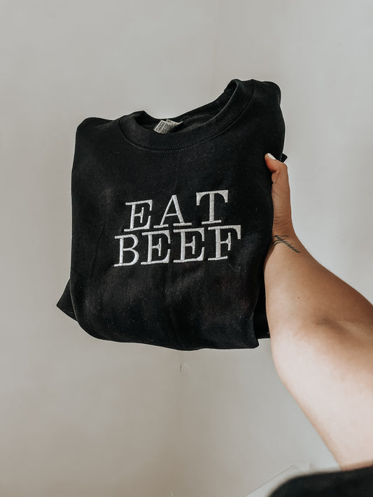 Eat Beef | Embroidered