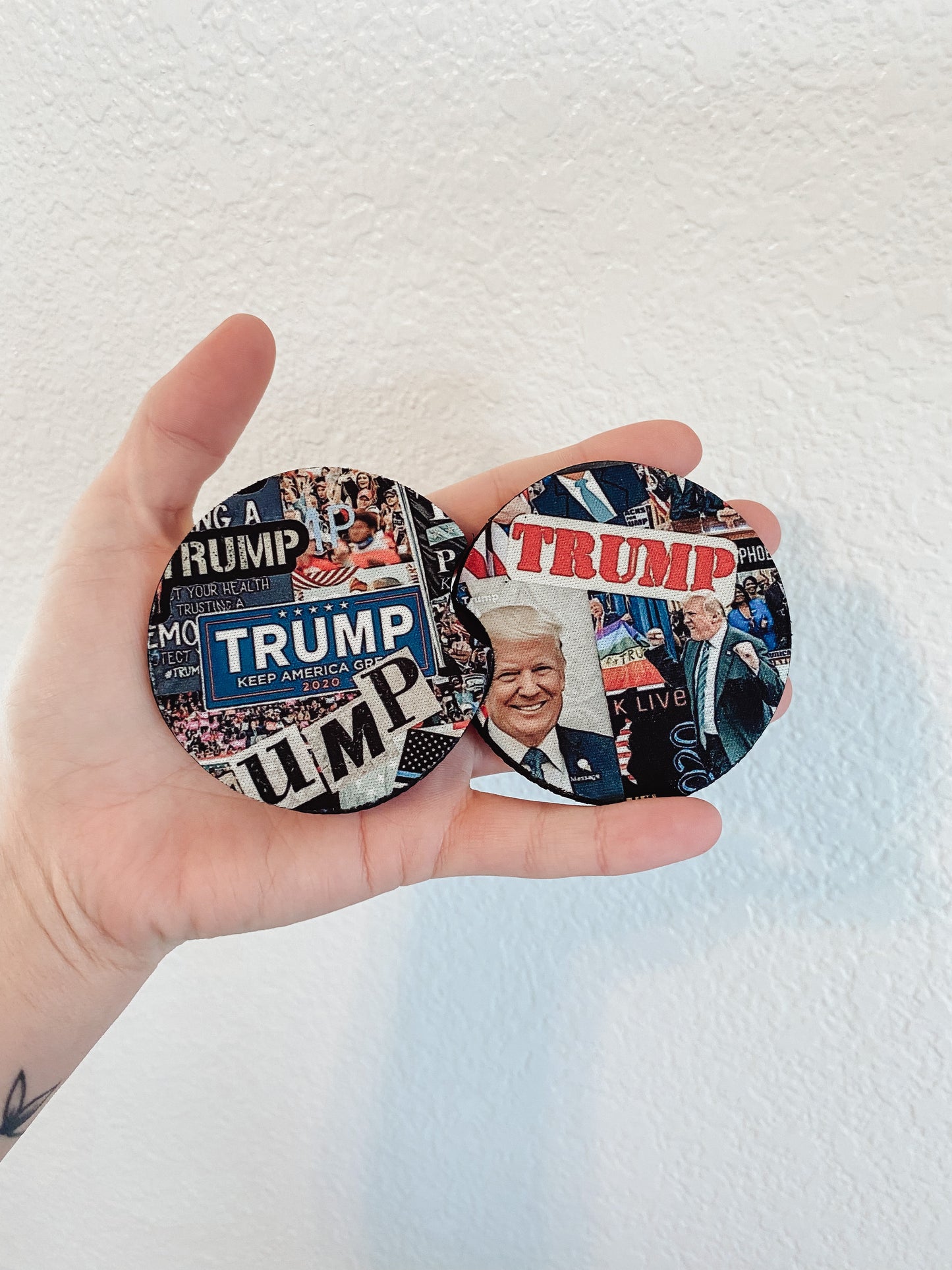 TRUMP | Boujee Car Coasters